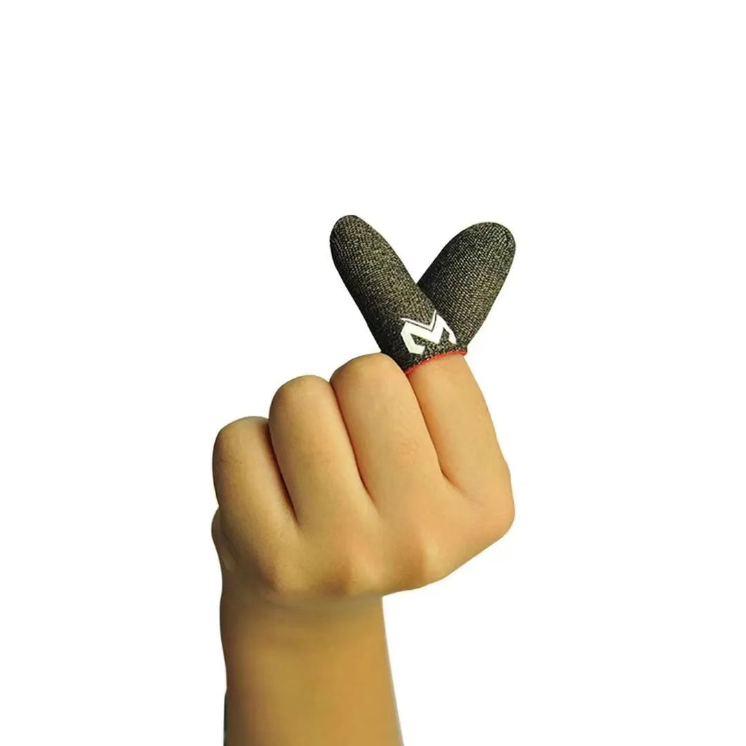 Slim silver cloth finger stall sweat-proof non-slip for esports players
