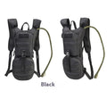 Large capacity cycling tactical water bag with physiological curve back plate in camouflage colours
