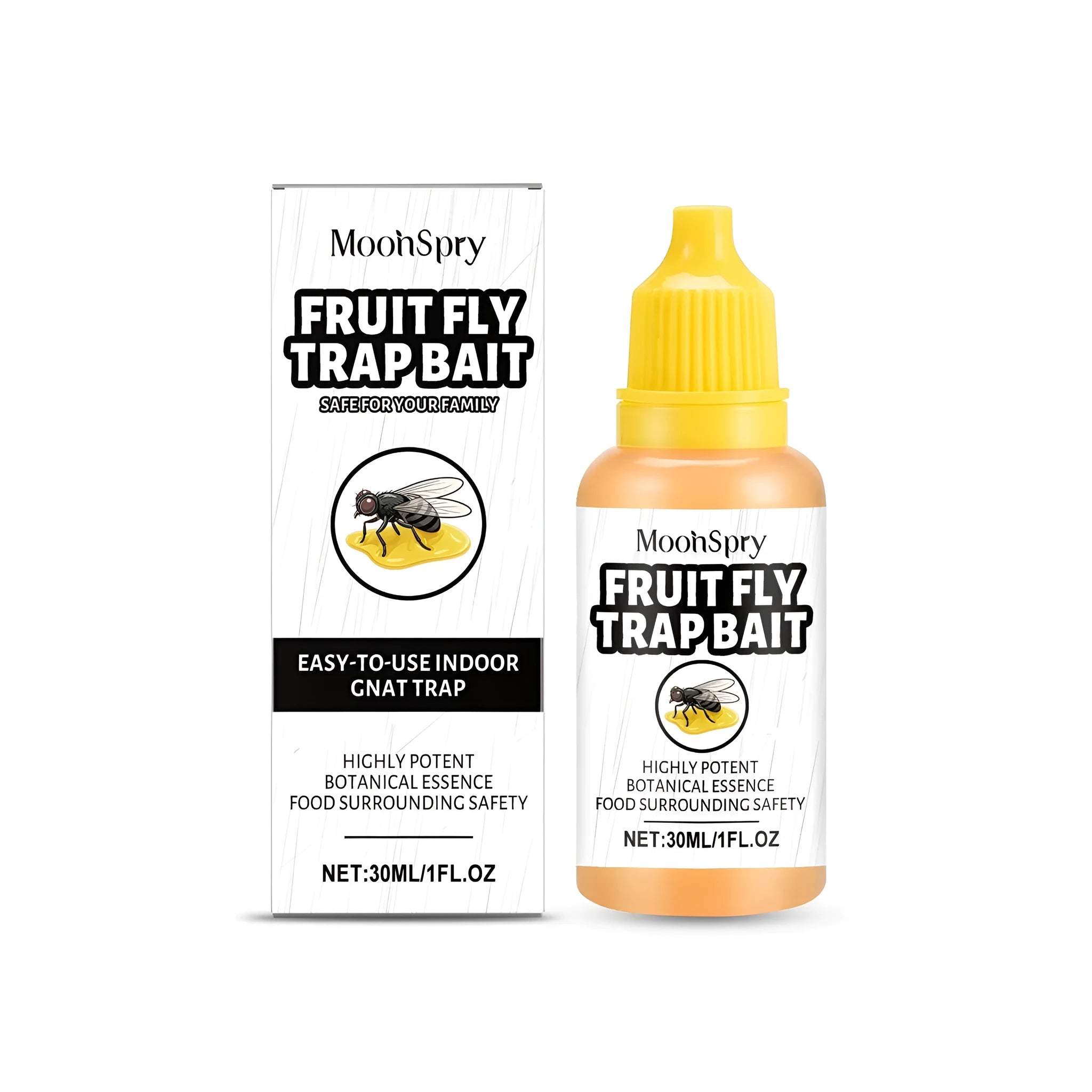 30ml fruit fly trap bait bottle with sticky liquid for kitchen Drosophila control