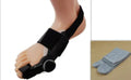 Mechanical adjustable ABS hallux valgus corrector with toe splitter on white background