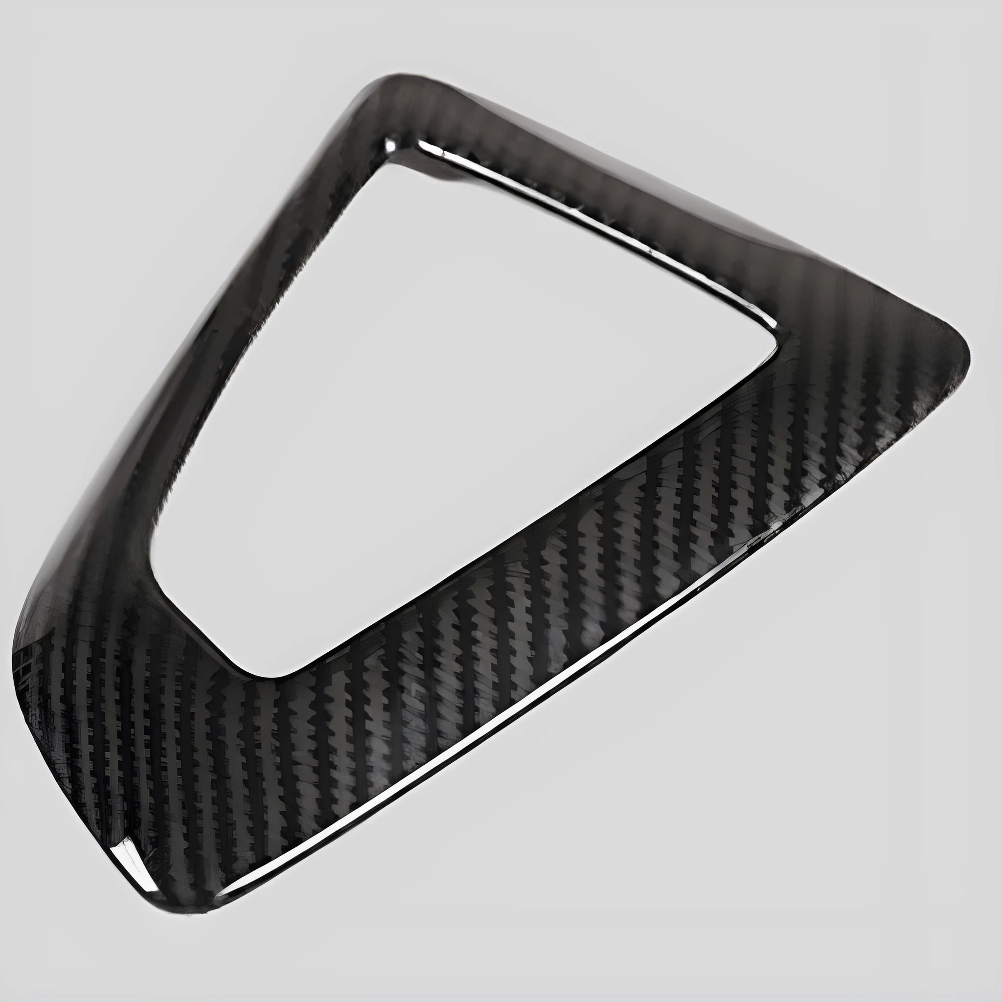 BMW gear base frame dashboard accessory with carbon fibre pattern for 1 2 3 4 Series