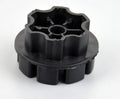 Plastic dual-wheel drive tire connector clip for children's electric car steering system