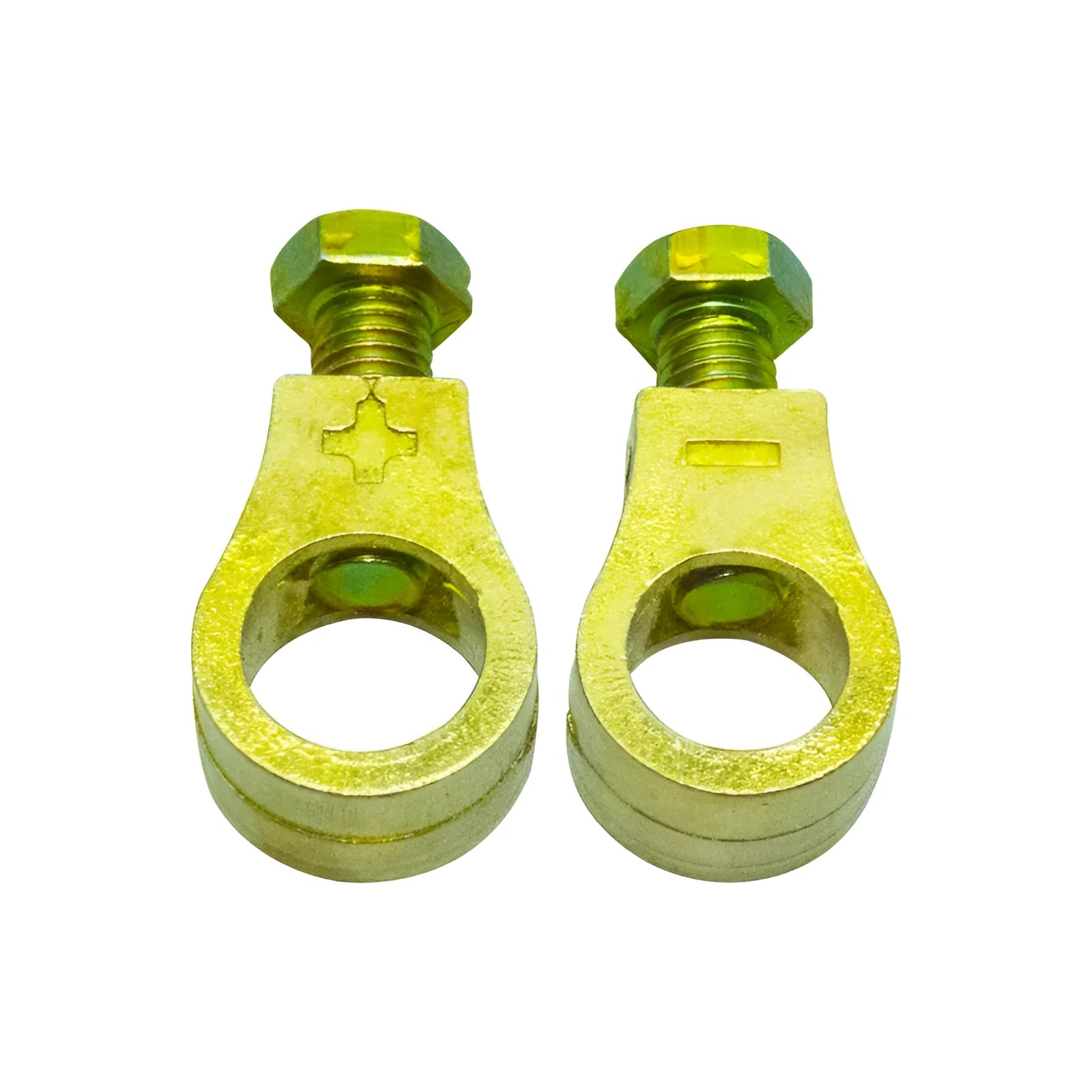 Pure copper automotive battery clamp for cable terminal connections