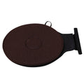 360 degree rotation cushion mat for chair with non-slip base in black, 40x40x3cm