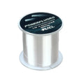 274m transparent nylon main fishing line spool, 5-32lb breaking strain, fluorocarbon wire colour