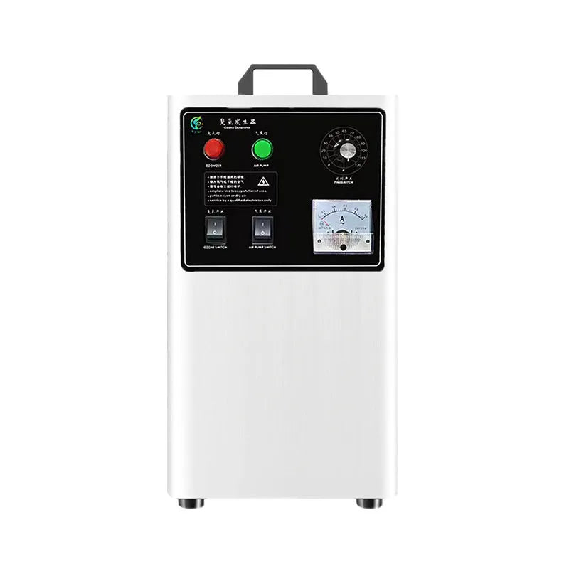 Stainless steel and white ozone generator machine for fruit and vegetable treatment