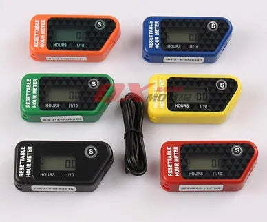 YSDS black waterproof electronic maintenance reminder timer with LCD display