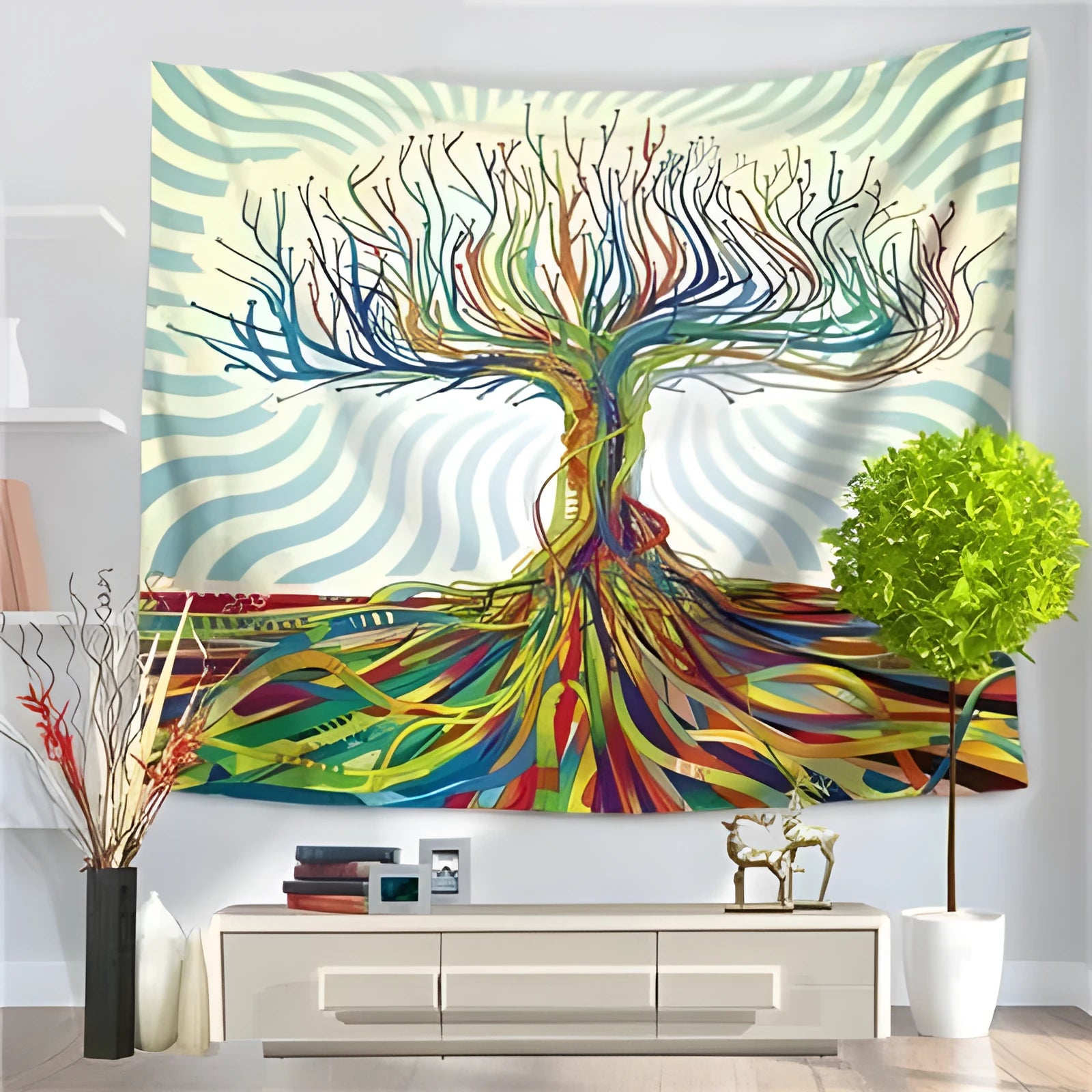European classical machine woven plush tapestry tarpaulin in 150x100cm size for wall decor