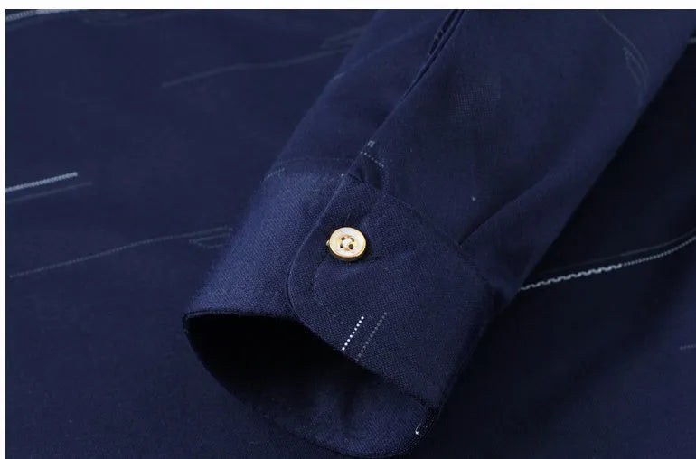 Men's cotton long sleeve striped pullover jumper with lapel collar in green, grey or navy blue