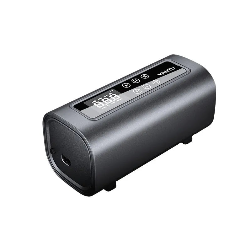 Wireless digital display car air pump with 600cm cable and tyre pressure gauge