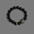 Chinese resin bracelet with S519 pattern design in colour S519 shown on wrist