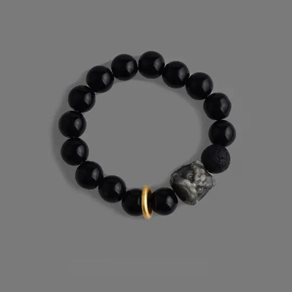 Chinese resin bracelet with S519 pattern design in colour S519 shown on wrist
