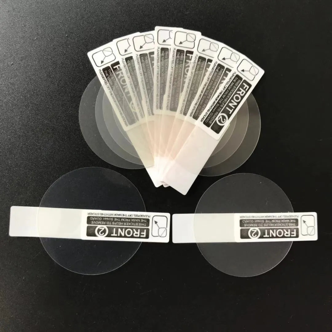 Transparent matte screen protector film for Ticwatch2 smart watch in 3-piece pack