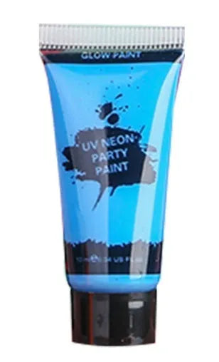 25ml tube of non-toxic neon face and body paint in assorted colours