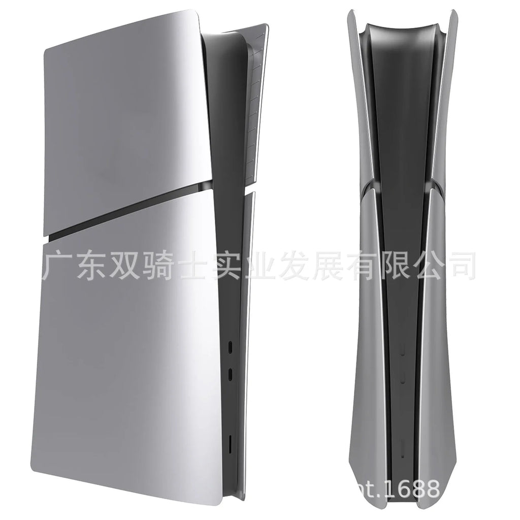 PS5 Slim replacement protective shell in ABS plastic with dimensions 25x24x6.5cm