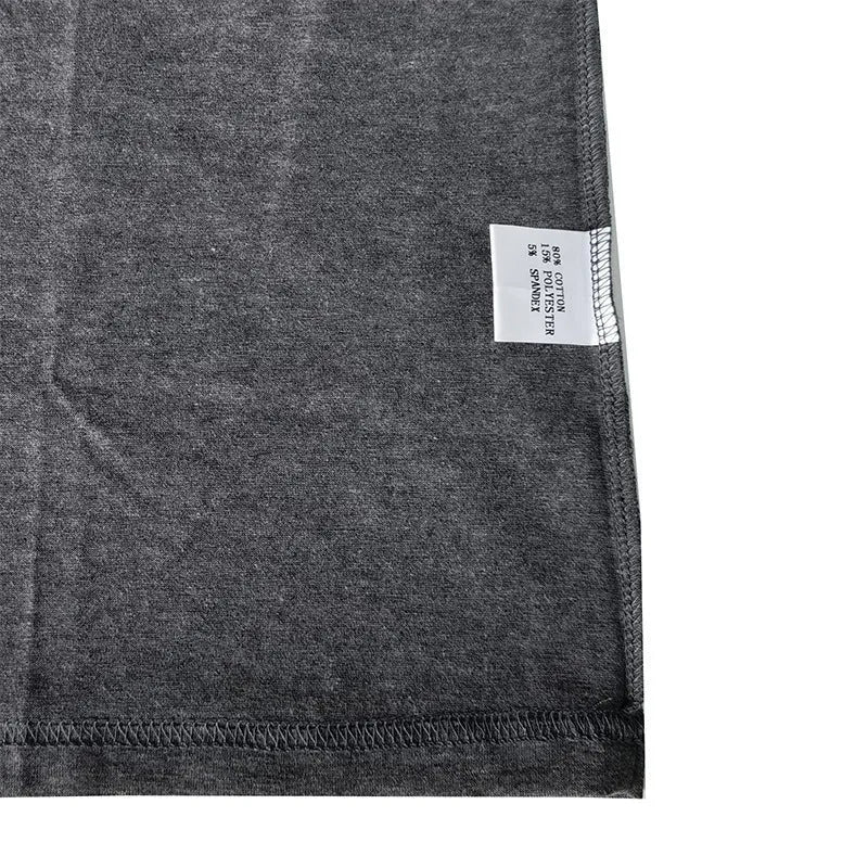 Men's solid colour long sleeve cotton blend Henry shirt on a hanger