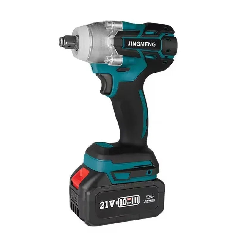 21V brushless electric impact wrench hand drill with lithium battery