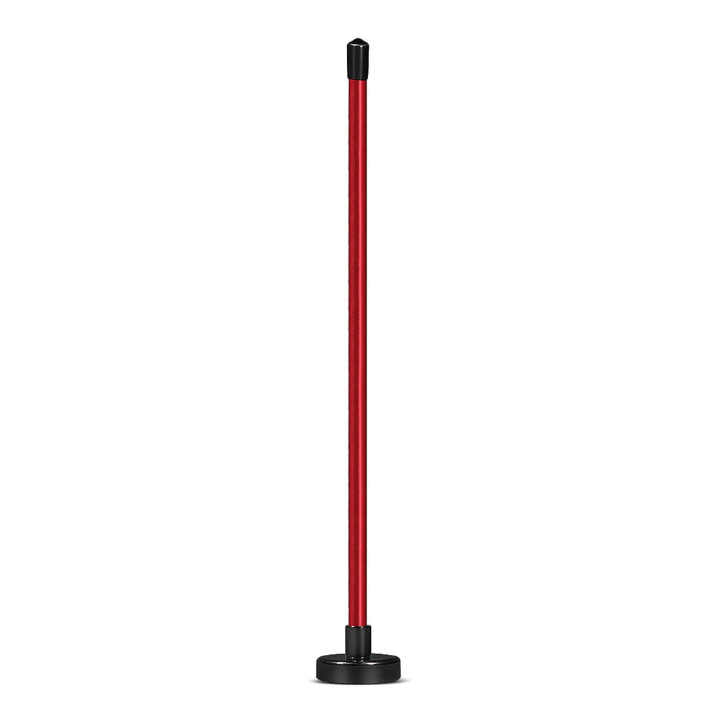Aluminium alloy golf swing trainer with magnetic direction baseball bar in red colour