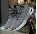 Men's mesh casual shoes in six colours including army green, black, and light gray