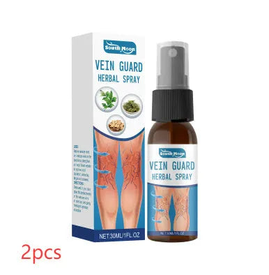 30ml herbal body care spray bottle with menthol and botanical ingredients for personal cooling application