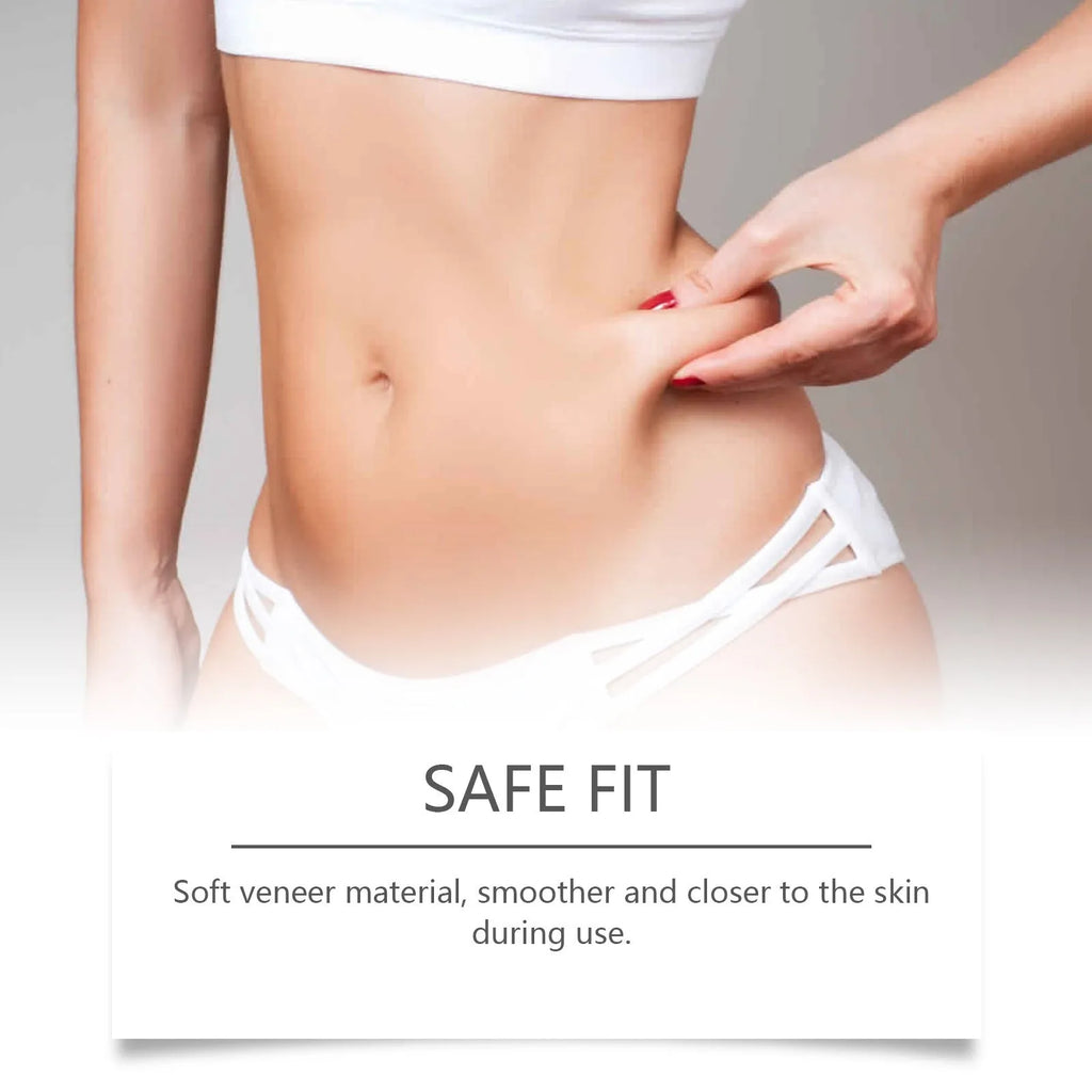 Skin firming body adhesive bandages with four microneedle patches containing acetyl hexapeptide-8 and mint leaf