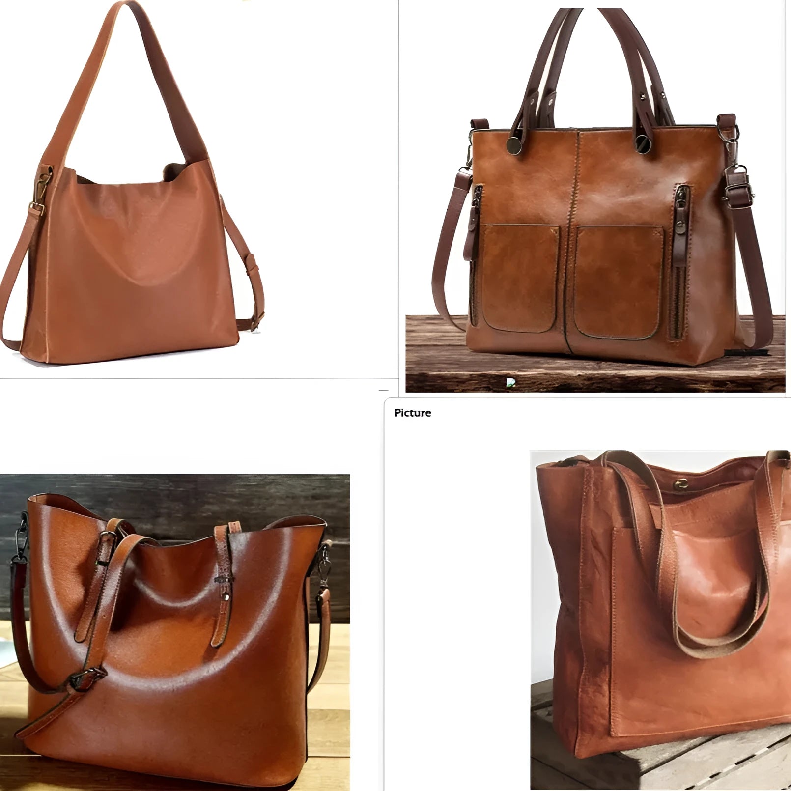 A classic ladies' shoulder bag with a zip closure and adjustable strap, shown in a casual setting.