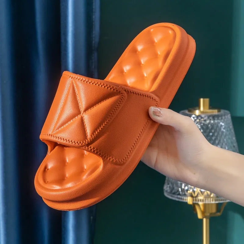 EVA non-slip bathroom sandals in multiple colours with thick sole for men and women
