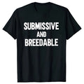 Loose fit cotton T-shirt with humorous printed design in black and white colour variations