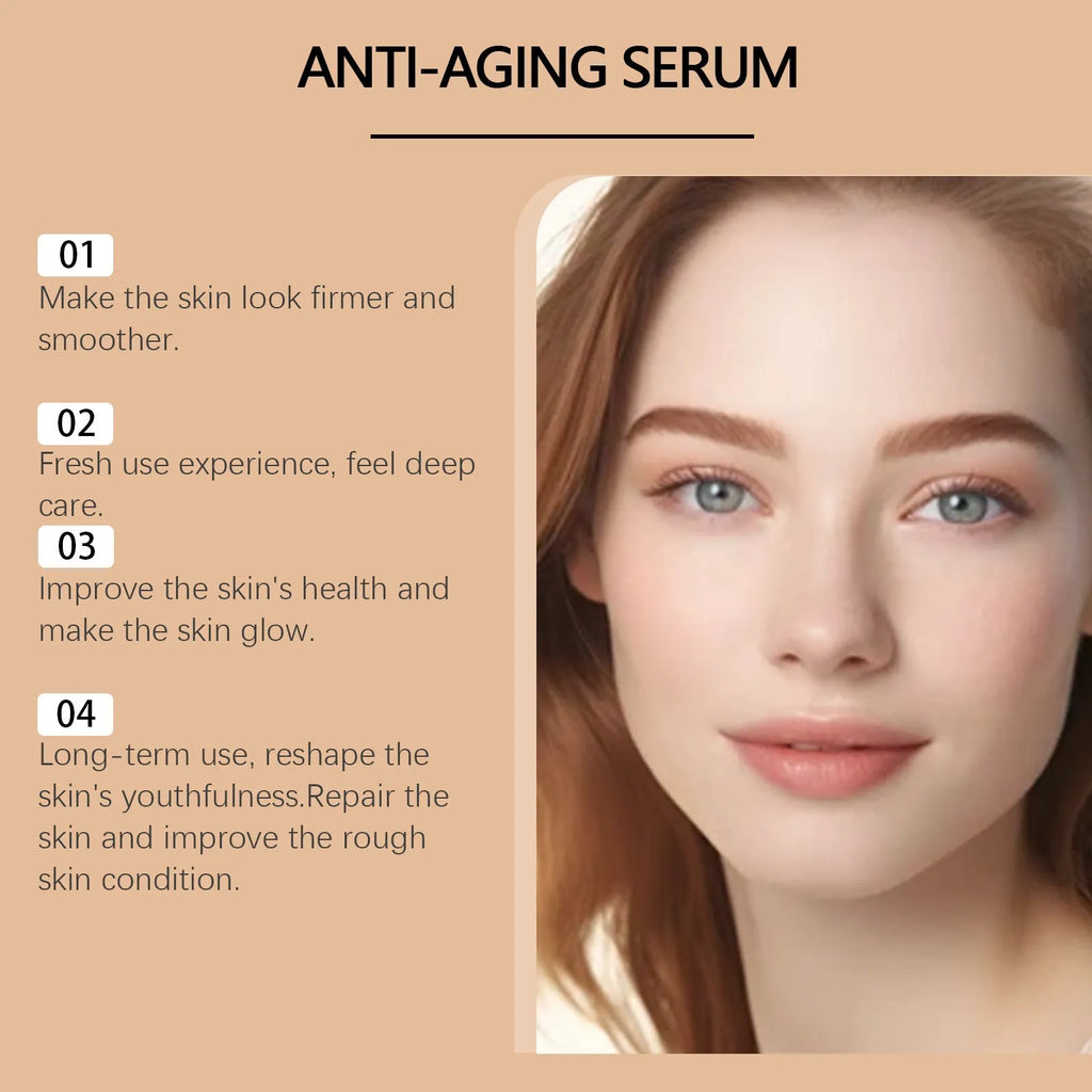 30ml bottle of anti-aging essence liquid with hyaluronic acid and bee venom