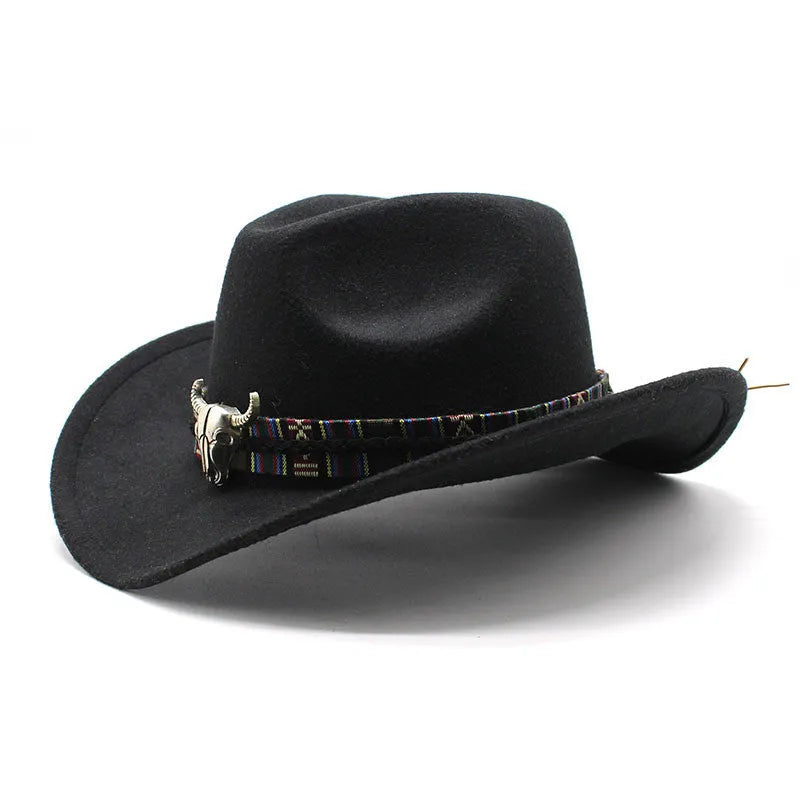 A polyester Western-style cowboy hat with a bell crown, shown in one of 14 available colours.