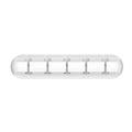 Desktop fixed charging cable storage protector plastic cord manager in black