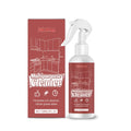 120ml multipurpose kitchen cleaner spray bottle with water-based degreasing formula
