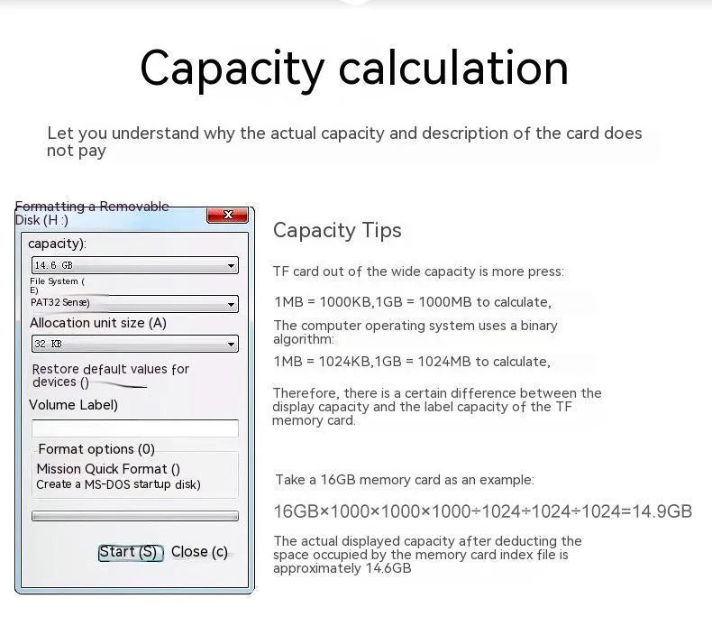 256MB TF series microSD memory card shown with dimensions of 11mm by 15mm.