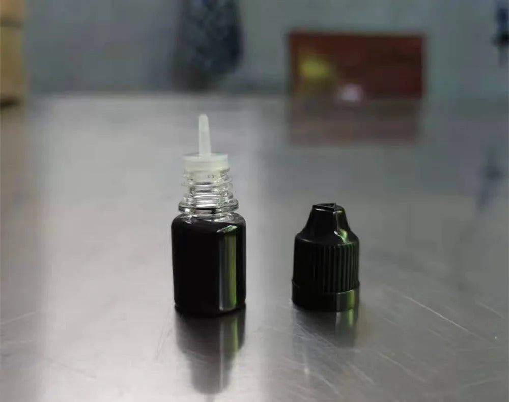 5ml black confidentiality seal ink bottle for office document security stamps