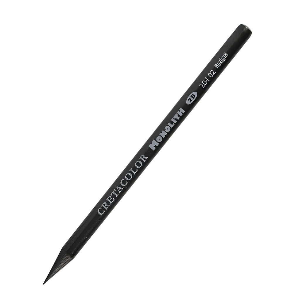 Wood-free graphite sketch pencil showing 146mm length, available in multiple hardness grades for drawing
