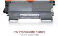 Compatible Brother TN-2215 toner cartridge for 2240D and 7360 printers, single adhesive black toner powder box