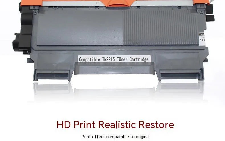 Compatible Brother TN-2215 toner cartridge for 2240D and 7360 printers, single adhesive black toner powder box