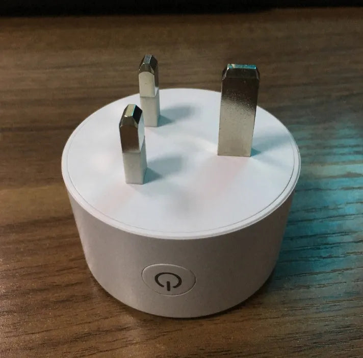 Wi-Fi smart plug adapter with voice control for Alexa and Google Assistant home devices