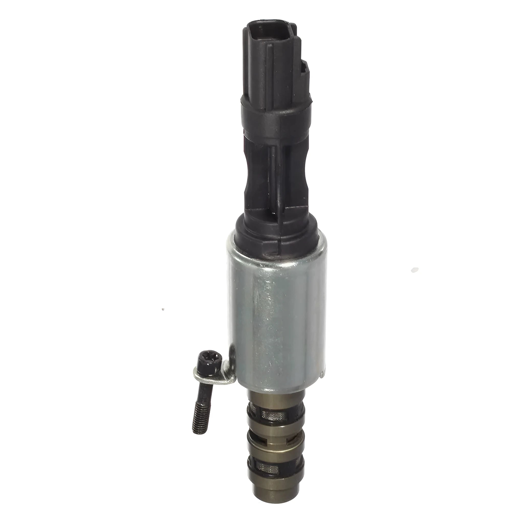 Ford oil control valve VVT solenoid replacement part with OEM numbers visible.