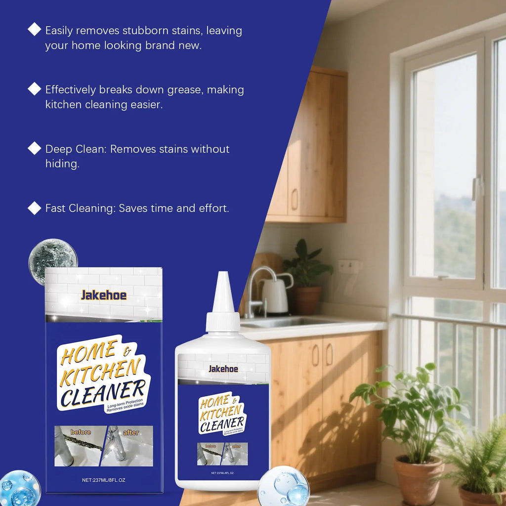 237ml multi-purpose decontamination gel in a 7.4x14.5cm tube for household kitchen and bathroom cleaning