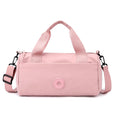 Oxford cloth one-shoulder short travel bag in solid colour, 30x14x16cm, six colour options