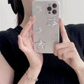 Silver electroplated silicone phone case for iPhone X to 14 Pro Max with XINGX five-dimension design