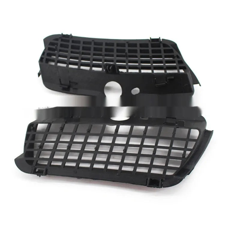 Black Volkswagen Golf 3 fog light cover pair for front bumper lower grille