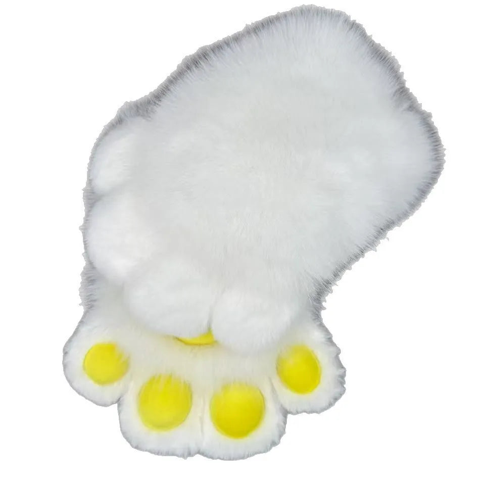Animal claw cosplay gloves in various colours including pink, blue, green and yellow designs