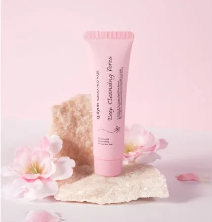 30g tube of cherry blossom mud facial mask for cleansing and moisturising
