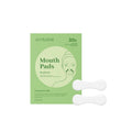 Two facial skin firming care patches with collagen and hyaluronic acid ingredients