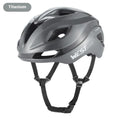 Road bike safety helmet with PC/EPS construction in six colour options showing 58-61cm sizing