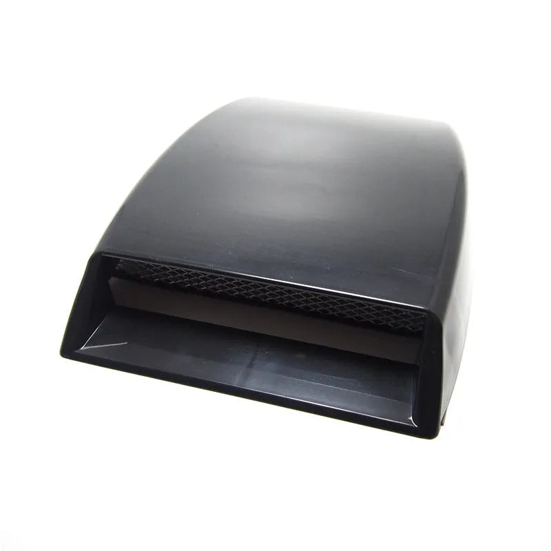 Car decoration air inlet simulation vent in ABS plastic showing black, silver, and white colour options