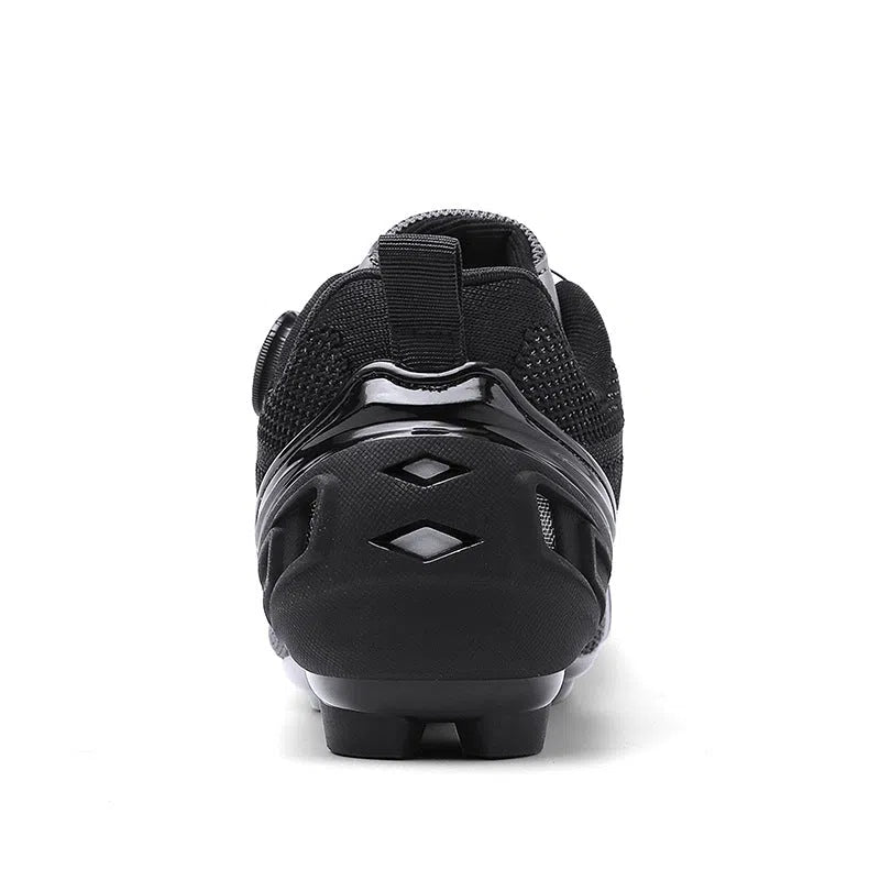 Men's breathable lightweight road cycling shoes in grey, black, red, sizes 36 to 47