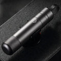 Gun grey aluminium alloy car safety hammer with seatbelt cutter on a 87mm long body